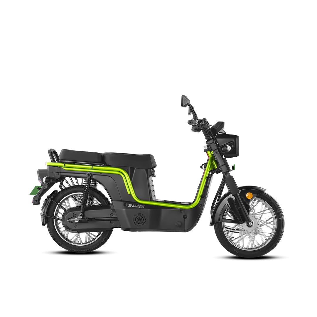 Kinetic Green E-Luna X3 Plus High Speed Electric Scooter with charger - Sparkling Green - Ex-Showroom - Image 2