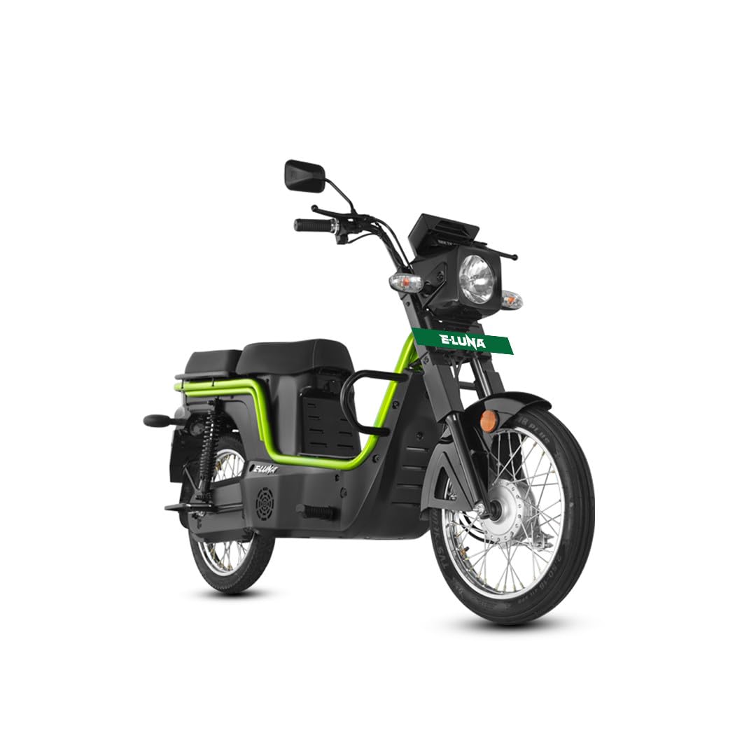 Kinetic Green E-Luna X3 Plus High Speed Electric Scooter with charger - Sparkling Green - Ex-Showroom - Image 4