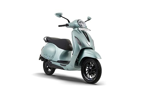 Chetak 3501 by Bajaj Auto High Speed Electric Scooter with charger - Pista Green - Ex-Showroom