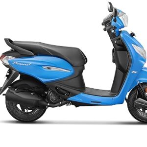 Hero MotoCorp PLEASURE+ LX Scooter Cast Poster Blue Booking for Ex-Showroom Price