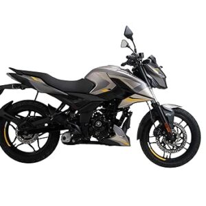 Bajaj Pulsar N160 Twin Disc Single Channel Single Seat Motorcycle/Motorbike - Harbor Grey - Ex-Showroom