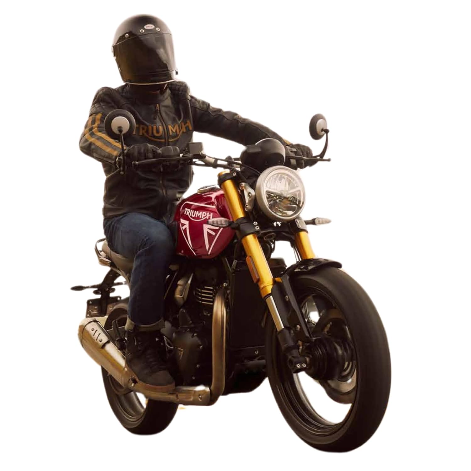 TRIUMPH Speed 400 MY25 Bike Glossy Racing Red Booking for Ex-Showroom Price - Image 3