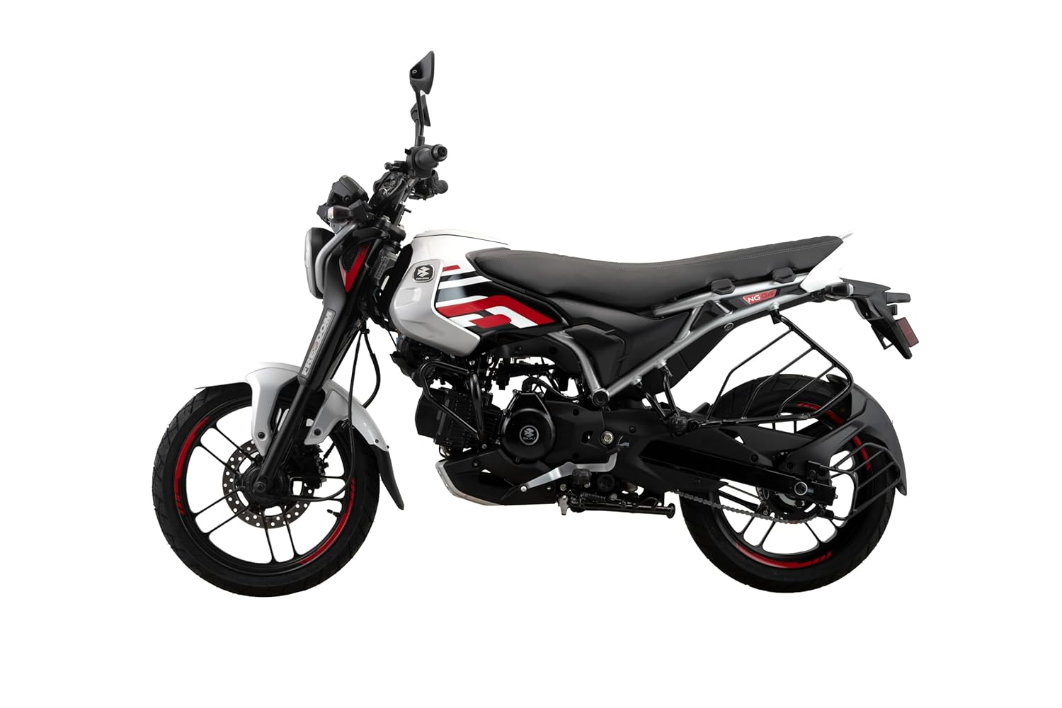 Bajaj Freedom Cng 125 Disk Led Motorcycle/Motorbike - Pearl Metallic White - Ex-Showroom - Image 2
