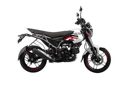 Bajaj Freedom Cng 125 Disk Led Motorcycle/Motorbike - Pearl Metallic White - Ex-Showroom